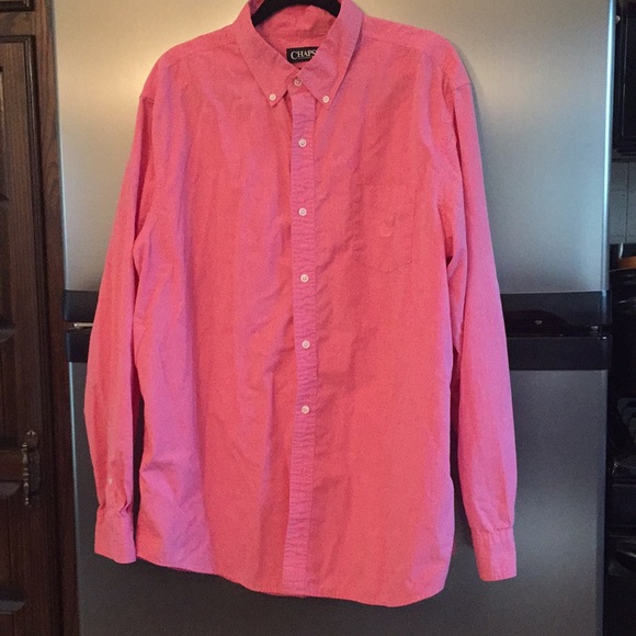 Chaps Other - Chaps Long Sleeve Shirt, Pink, XXL